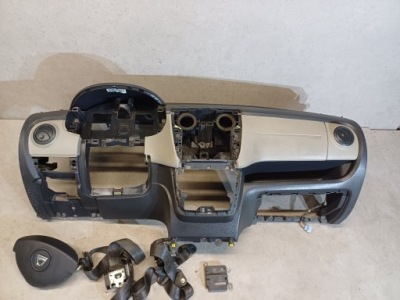 Панель приладів консоль комплектна з ремені датчиком i подушка безпеки dacia dokker фото №1