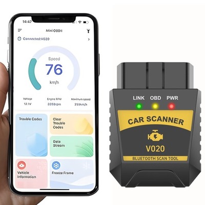 Interfejs Diagnostyczny V020 OBD Bluetooth Android