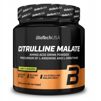 BIOTECH CITRULLINE MALATE 300g CYTRULINA POMPA JAB