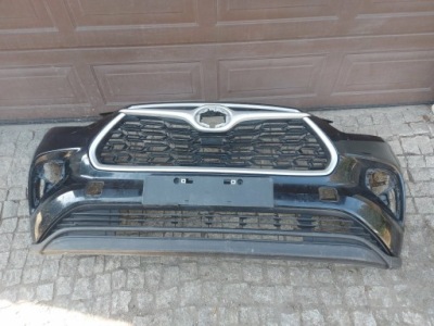 Toyota highlander xu 70 бампер передній перед фото №1