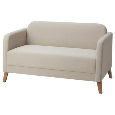 IKEA LINANAS Sofa 2 osobowa Vissle beżowy