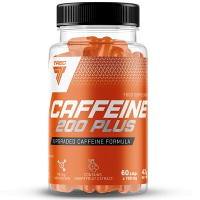 Kofeina w kapsułkach Trec Caffeine 200 Plus 60kaps