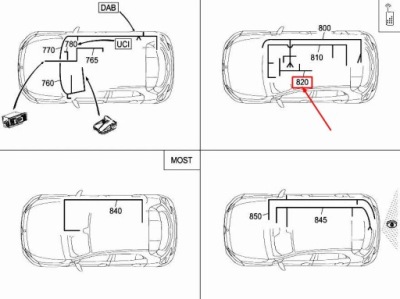 Жгут трубопровод телефона комфорт mercedes-benz gla x156 a1565404902 фото №1