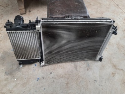 Megane iv 1.5dci радиатор вентилятор комплект . фото №1