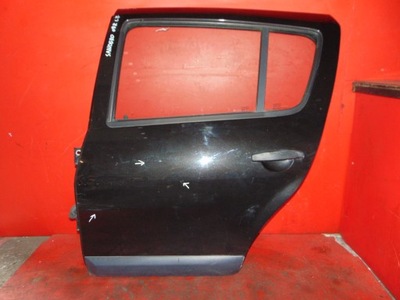 Dacia sandero i 1 дверь задняя левая чёрные nv676 фото №1