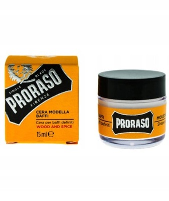 Proraso Wood & Spice wosk do wąsów 15ml
