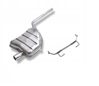 Mini cooper 1.6 16v 2000-2008 гасник кінцевий фото №1