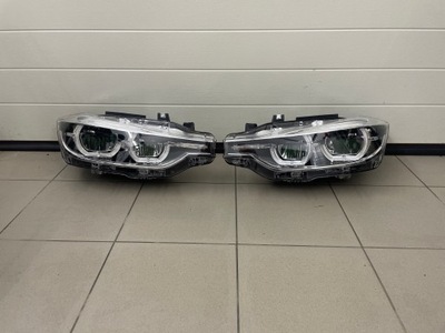 Bmw 3 f30 f31 full led lift lci лампы перед фото №1