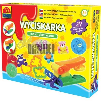 DROMADER MASA PLASTYCZNA WYCISKARKA