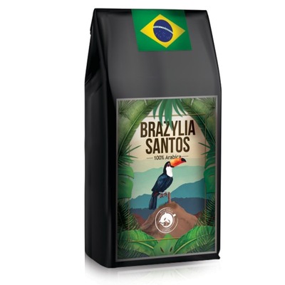Kawa ziarnista Blue Orca Coffee Brazylia 1000 g