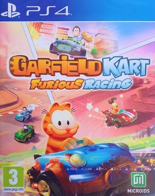 GARFIELD KART FURIOUS RACING PLAYSTATION 4 PS4 PS5 NOWA MULTIGAMES