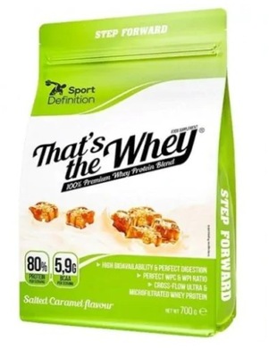 SP-DEF THATS THE WHEY 700G SALTED CARAMEL WPC WPI BIAŁKO