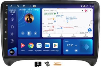 RADIO ANDROID NAVIGATION XQ430S OLED CARPLAY LTE GPS DSP AUDI TT 8J 06-14  
