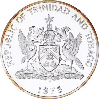 Moneta, TRYNIDAD I TOBAGO, 10 Dollars, 1978, Frank