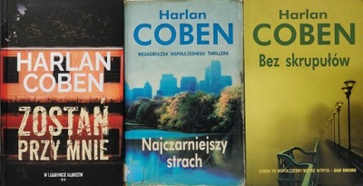 Harlan Coben x 3 książki