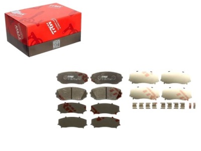 Trw тормозные колодки ham. mazda перед cx-7/cx-9 07-/mpv 06- фото №1