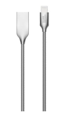 Kabel USB-A - Lightning 1m SILVER MONKEY
