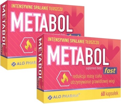 Alg Pharma Metabol Fast 120 kaps SPALACZ TŁUSZCZU