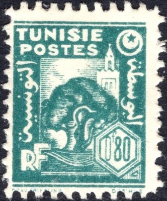 kol.franc.Tunisie 80 c.czysty *