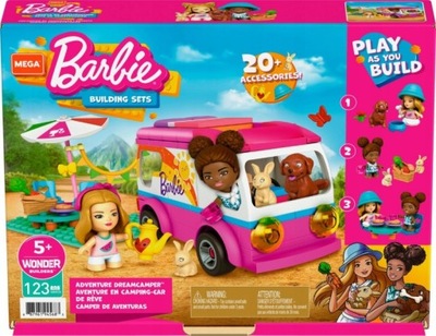 Mega Bloks Barbie Wymarzony kamper GWR35