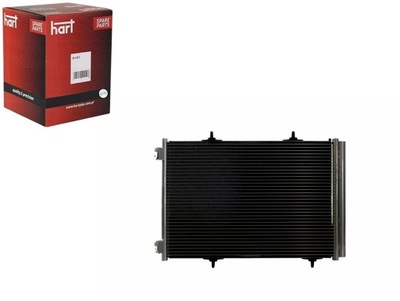 Конденсатор конденсатор кондиціонера citroen c3 1.6hdi 04 hart фото №1