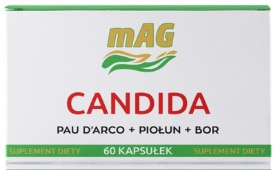 mAG Terapia Candida Pau D'arco Piołun Bor