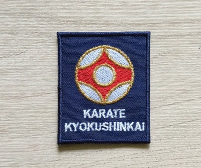 Naszywka kanku karate kyokushinkai, na pas, kimono