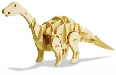 3D Puzzle Dinozaur Apatosaurus Apatozaur układanka puzzle zabawka Robotime1