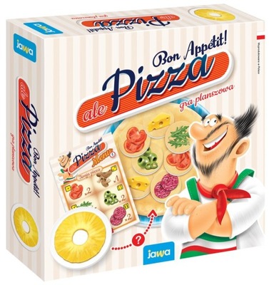GRA PLANSZOWA ALE PIZZA BON APPETIT ZRÓB PIZZĘ