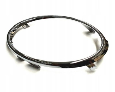 Рамка ґрати протитуманної фари хром ліва/права audi a5 aso фото №1