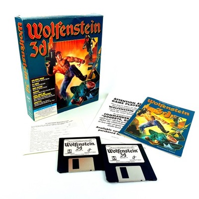 WOLFENSTEIN 3D PC BIG BOX KOLEKCJONERSKI ENG