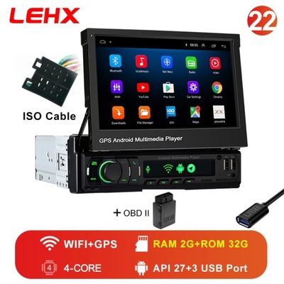 1072 (2-32 GB) STYL OBD2 7 HD RADIO DE AUTOMÓVIL CON  