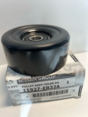 Ролик натяжителя nissan оригинальный номер navara d40 2.5dci фото №1