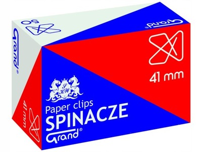 Spinacz krzyżowy Grand 41mm 50 sztuk