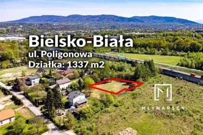 Działka, Bielsko-Biała, 1337 m²