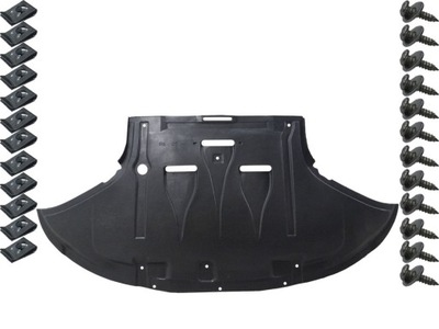 Audi a6 c6 2004-2012 захист двигуна кліпси hdpe фото №1