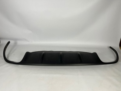 Накладка-спойлер накладка бампера диффузор задняя porsche macan фото №1