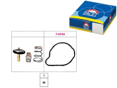 Термостат вкладыш bez корпус facet фото №1
