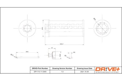 DRIVE+ FILTRAS ALYVOS BMW BENZINAS 2.0 20- 1 