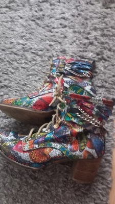 Zapato botki ze skóry naturalnej roz 37