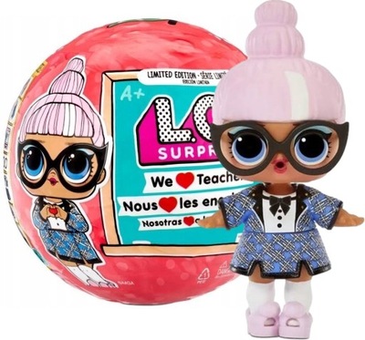 L.O.L. SURPRISE MGA CARES DOLL 577744 TEACHER NAUCZYCIELKA