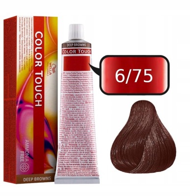 WELLA COLOR TOUCH FARBA 60ml 6/75