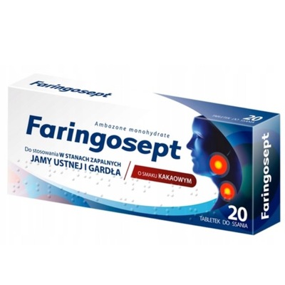 Faringosept 10 mg 20 tabletek do ssania