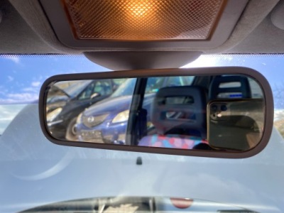 Fiat seicento 97-08 зеркало заднего вида внутреннее средний фото №1