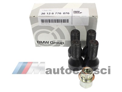 TORNILLOS ZABEZPIECZAJACE RUEDAS ORIGINAL BMW F10 F11  