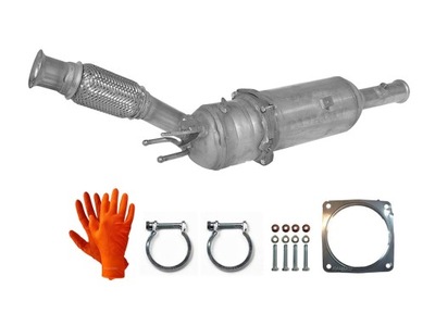 Citroen c4 2.0hdi каталізатор + фільтр fap dpf фото №1