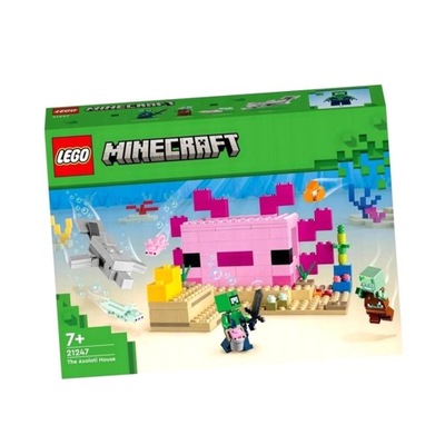 LEGO MINECRAFT 21247 DOM AKSOLOTLA