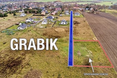 Działka, Grabik, Żary (gm.), 1501 m²