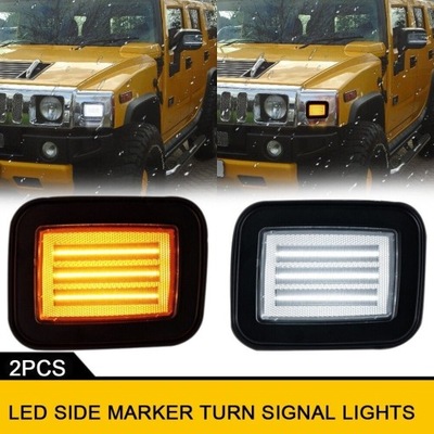 LUZ DIRECCIONAL PARTE DELANTERA DIODO LUMINOSO LED HUMMER H2 2003-2009  