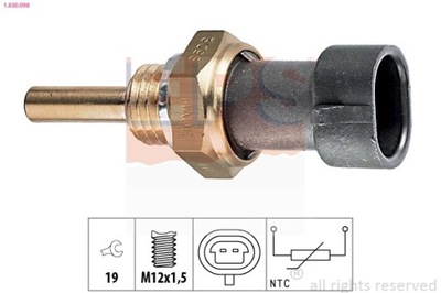 SENSOR TEMPERATURA DE LÍQUIDO REFRIGERACIÓN OPEL VECTRA 1-830-098  